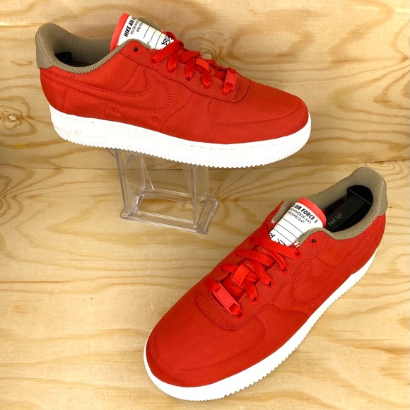 Nike | Shoes | Nike Air Force 7 Lx Habanero Red Premium Af1 | Poshmark